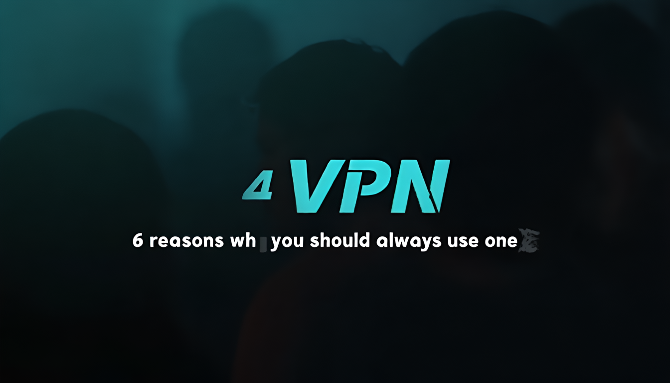 Virtual Private Network are great for three reasons